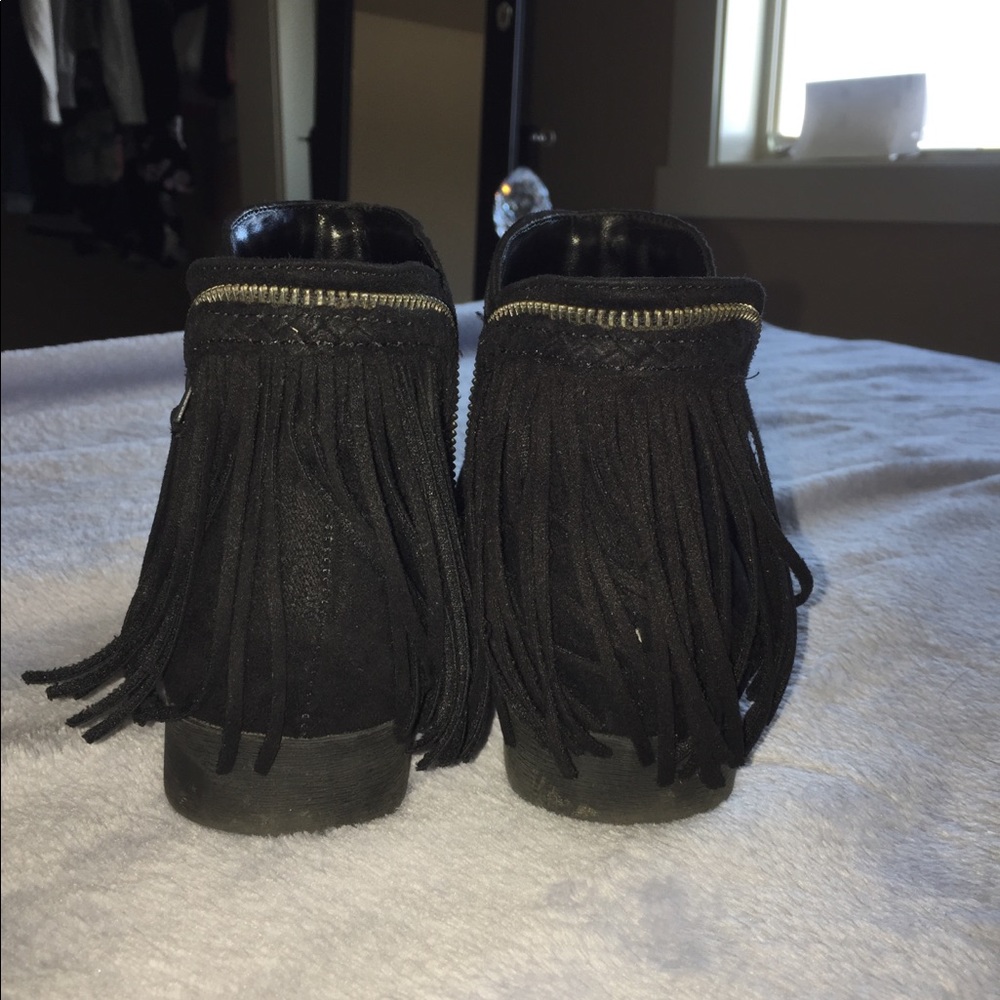 Cute, chill, black booties. Used